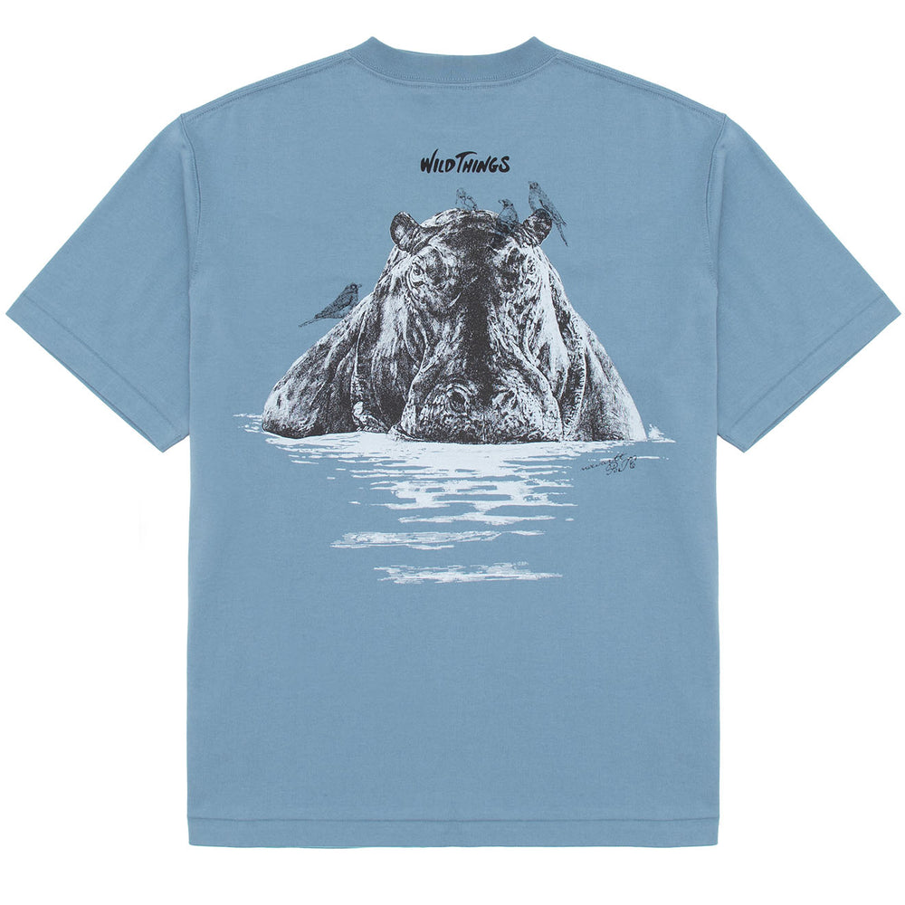 Wild Things Wild Animal T-Shirt One Smoky Blue - Parasol Store
