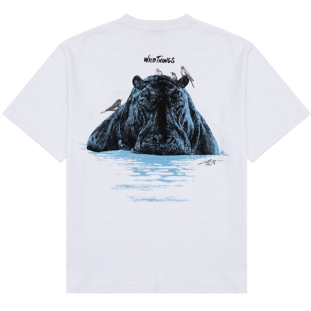 Wild Things Wild Animal Tee Two White - Parasol Store