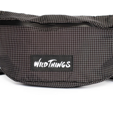 Wild Things X-Pac Waist Bag Black Geometric - Parasol Store