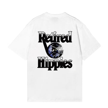 Woodensun Retired Hippies S/S Tee White