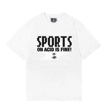 Woodensun Sports Light Material S/S Tee White