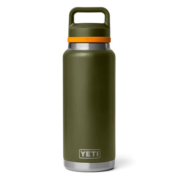 YETI 36 oz Chug Bottle Olive / King Crab Orange