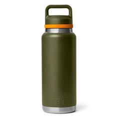 YETI 36 oz Chug Bottle Olive / King Crab Orange