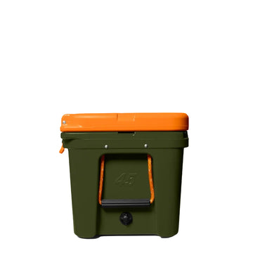 YETI 45 Cool Box Olive / King Crab Orange