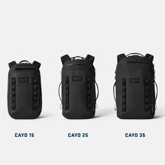 YETI Cayo 15L Backpack Black - Parasol Store