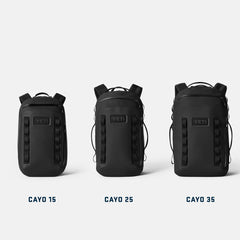 YETI Cayo 25L Backpack Black - Parasol Store