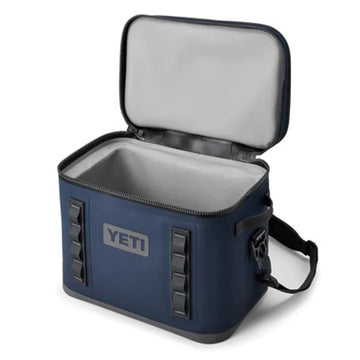 YETI Hopper Flip 18 Soft Cooler Navy - Parasol Store