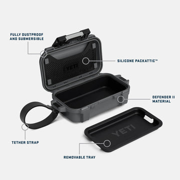 YETI Loadout GoBox 1 Gear Case Charcoal