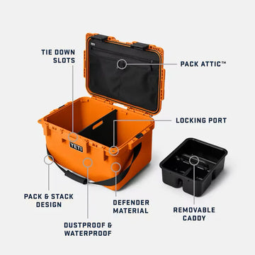 YETI Loadout GoBox 30 Gear Case 2.0 King Crab