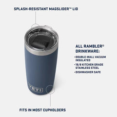 YETI Rambler 10oz Tumbler MS Black