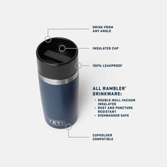 YETI Rambler 12oz Travel Bottle Navy - Parasol Store