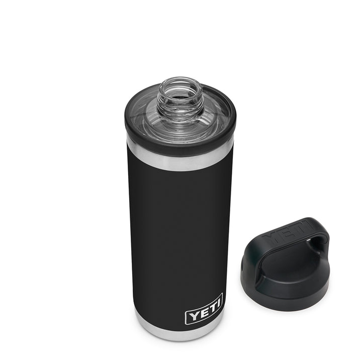 YETI Rambler 18oz Bottle Chug Black - Parasol Store