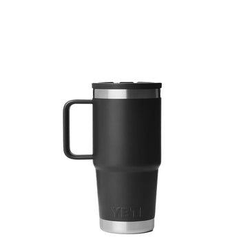 YETI  Rambler 20 Oz Travel Straw Mug Black