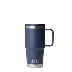 YETI  Rambler 20 Oz Travel Straw Mug Navy