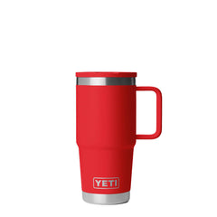 YETI  Rambler 20 Oz Travel Straw Mug Rescue Red