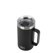 YETI Rambler 24oz Mug MS Black - Parasol Store