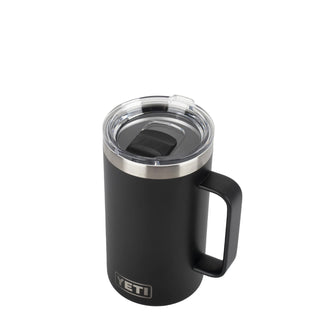 YETI Rambler 24oz Mug MS Black - Parasol Store