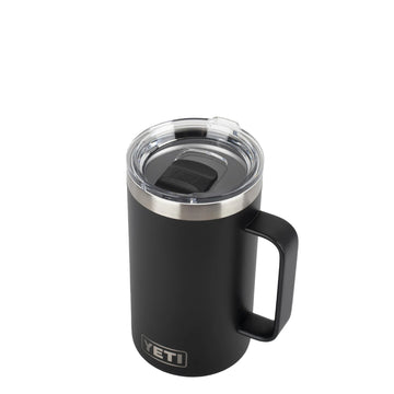 YETI Rambler 24oz Mug MS Black - Parasol Store