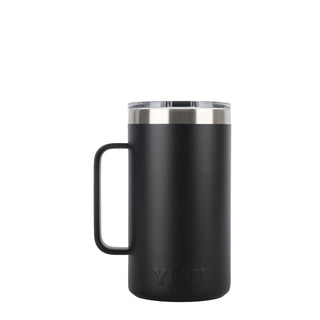 YETI Rambler 24oz Mug MS Black - Parasol Store