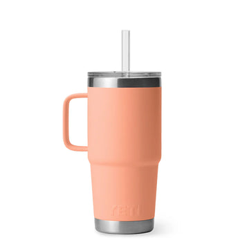 YETI Rambler 25oz Straw Mug Lowcountry Peach - Parasol Store
