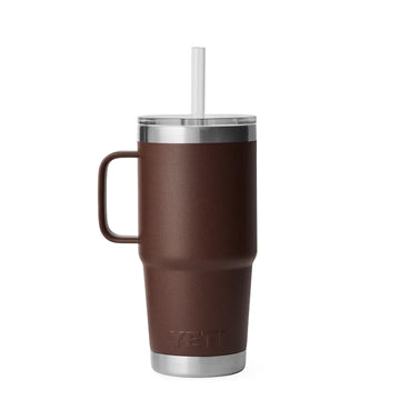 YETI Rambler 25oz Straw Mug Wetlands Brown - Parasol Store