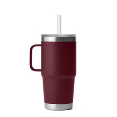 YETI Rambler 25oz Straw Mug Wild Vine Red - Parasol Store