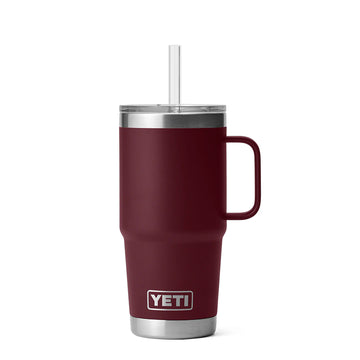 YETI Rambler 25oz Straw Mug Wild Vine Red - Parasol Store