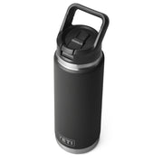 YETI Rambler 26oz Straw Bottle Black - Parasol Store