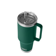 YETI Rambler 42oz Straw Mug Black Forest Green - Parasol Store
