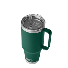 YETI Rambler 42oz Straw Mug Black Forest Green - Parasol Store