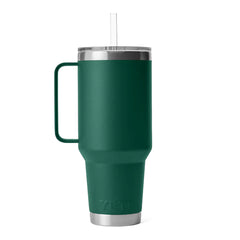 YETI Rambler 42oz Straw Mug Black Forest Green - Parasol Store