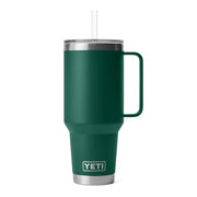 YETI Rambler 42oz Straw Mug Black Forest Green - Parasol Store