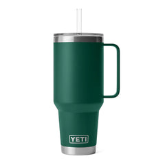 YETI Rambler 42oz Straw Mug Black Forest Green - Parasol Store