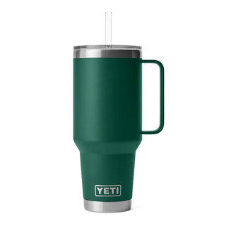 YETI Rambler 42oz Straw Mug Black Forest Green - Parasol Store