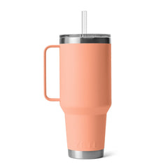 YETI Rambler 42oz Straw Mug Lowcountry Peach