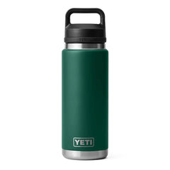 YETI Rambler Bottle Chug 26 oz Black Forest Green - Parasol Store