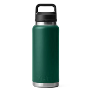 YETI Rambler Bottle Chug 36 oz Black Forest Green - Parasol Store