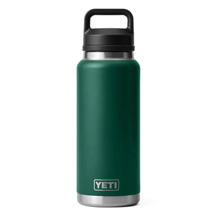 YETI Rambler Bottle Chug 36 oz Black Forest Green - Parasol Store