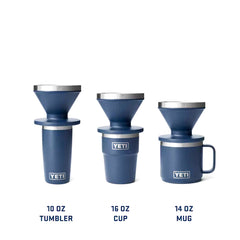 YETI Rambler Pour Over Navy - Parasol Store