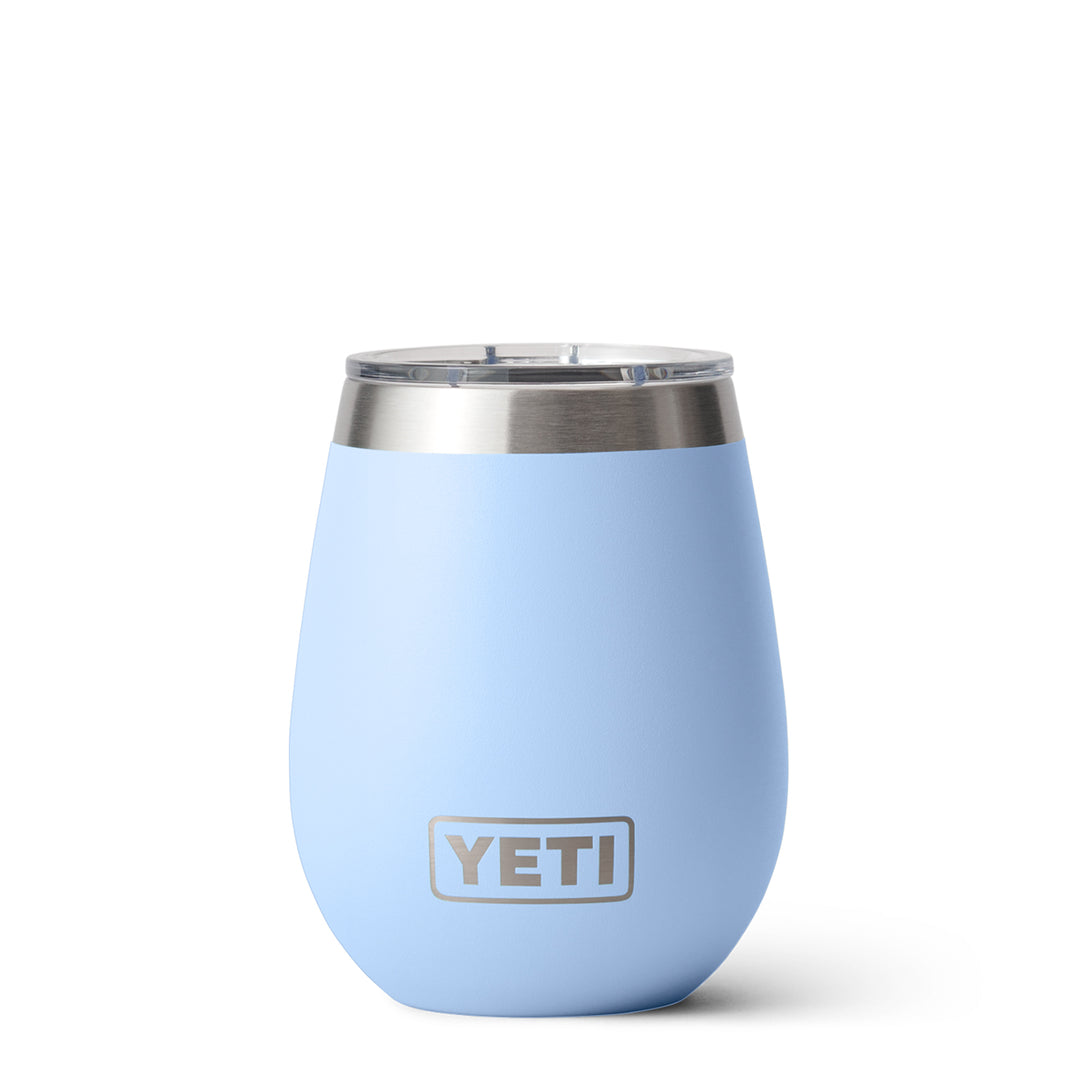 YETI Rambler Wine Tumbler MS 10 oz Big Sky Blue - Parasol Store