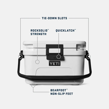 YETI Roadie 8 Cool Box Charcoal