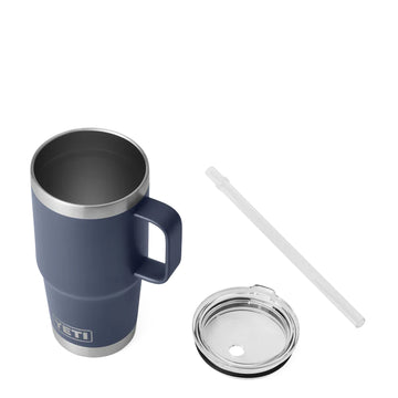 Yeti Rambler 25 Oz Straw Mug Navy