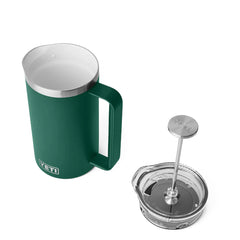 Yeti Rambler French Press 34 Oz Black Forest Green - Parasol Store