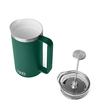 Yeti Rambler French Press 34 Oz Black Forest Green - Parasol Store