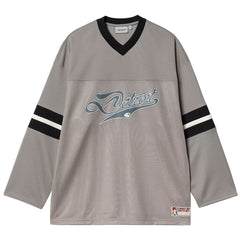 Carhartt WIP L/S Detroit Mesh T-Shirt Yosemite / Black / Wax - Parasol Store