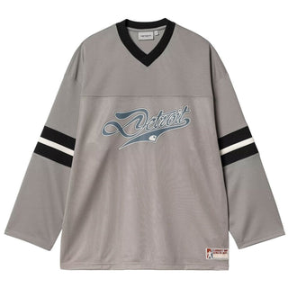 Carhartt WIP L/S Detroit Mesh T-Shirt Yosemite / Black / Wax - Parasol Store
