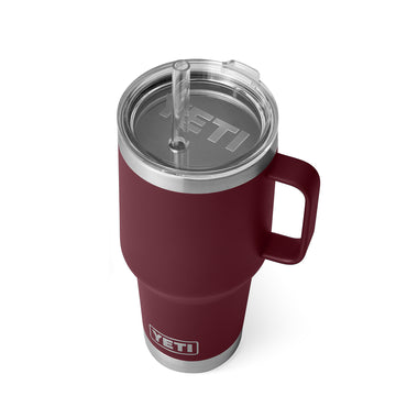 YETI Rambler 35oz Straw Mug Wild Vine Red - Parasol Store