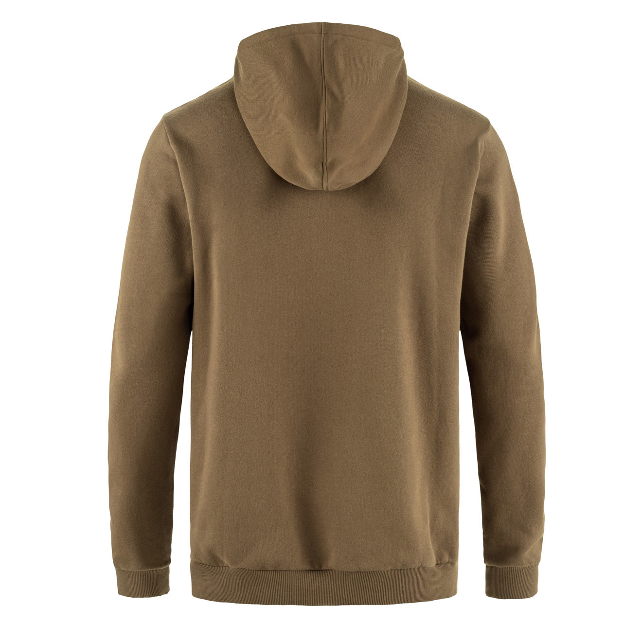 Fjallraven Logo Hoodie Wood Brown - Parasol Store