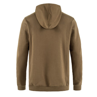Fjallraven Logo Hoodie Wood Brown - Parasol Store