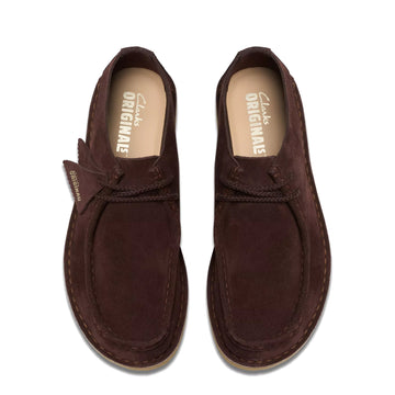 Clarks Originals Desert Nomad Deep Brown Suede - Parasol Store